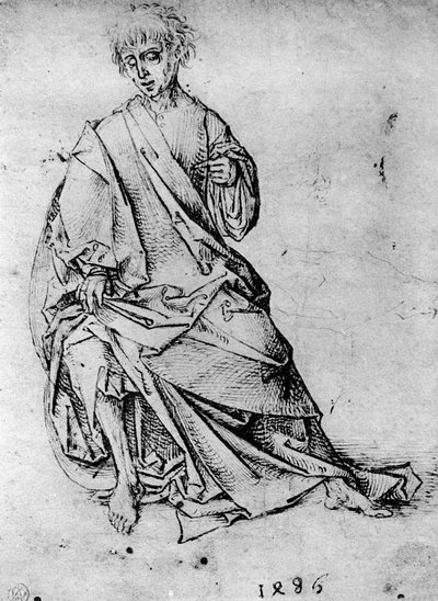 Study of a Man, 1913 by Martin Schongauer