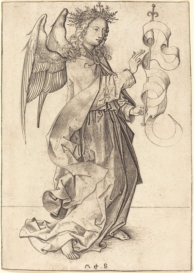 The Archangel Gabriel by Martin Schongauer