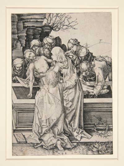The Entombment by Martin Schongauer