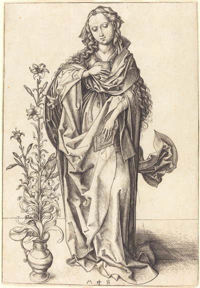 The Madonna by Martin Schongauer