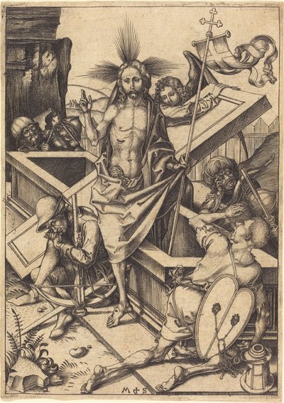 The Resurrection by Martin Schongauer