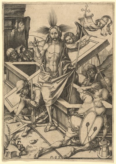 The Resurrection by Martin Schongauer