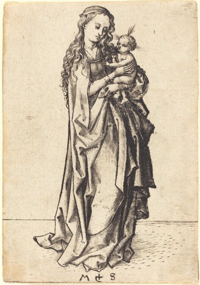 The Small Madonna and Child by Martin Schongauer