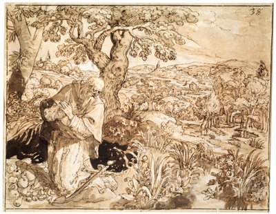 A Hermit by Maarten de Vos