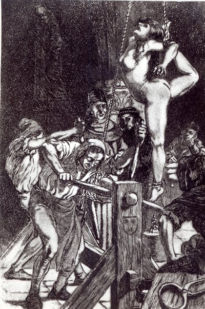Punishment of a Witch by Martin van Maele