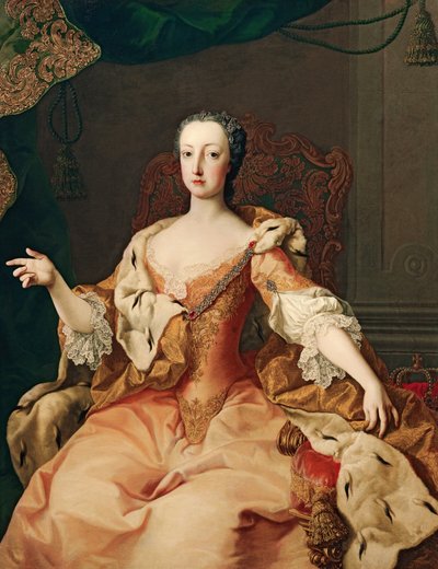 Archduchess Marie Christine by Martin van Meytens d. J.