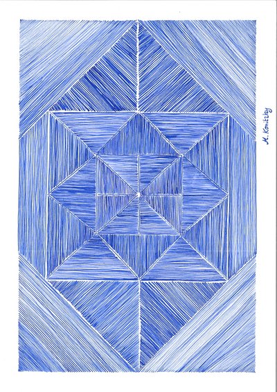 Blue Ink by Martina Konitzky