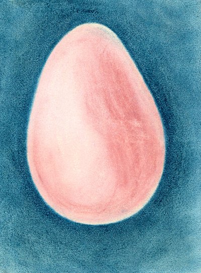 Pink Egg by Martina Konitzky