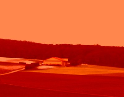 Red Landscape by Martina Konitzky