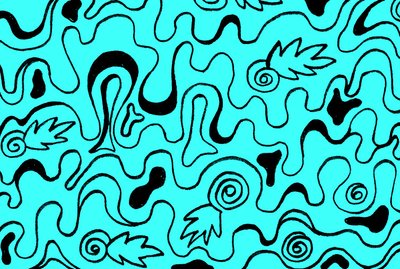 May 1988 Animation Turquoise Black by Martina Konitzky