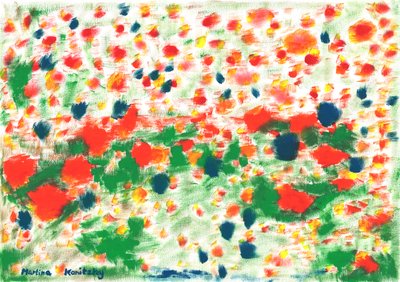 Poppies and Cornflowers by Martina Konitzky