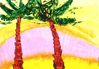 Under Palms by Martina Konitzky