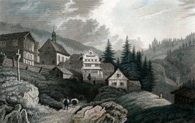 The Church Maria Schnee, Rigi, Switzerland, 1850 by Martini