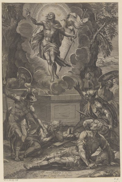 Resurrection of Christ by Martino Rota