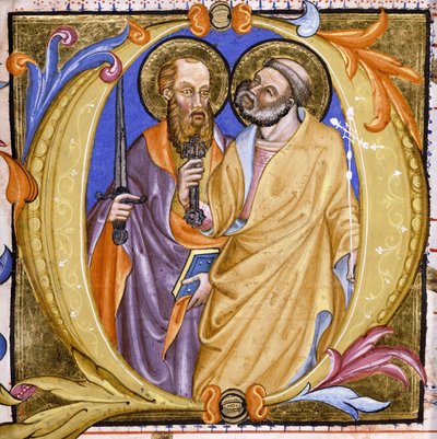 Saints Peter and Paul by Martino de Bartolomeo