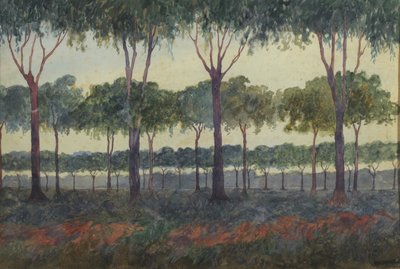 A Grove of Trees by Martín Malharro