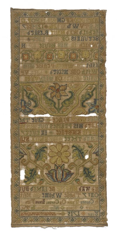 Sampler by Mary Akin