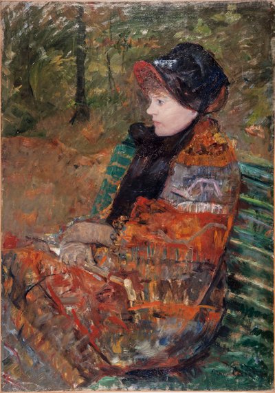 Autumn. Portrait of Lydia Cassatt, 1880 by Mary Cassatt
