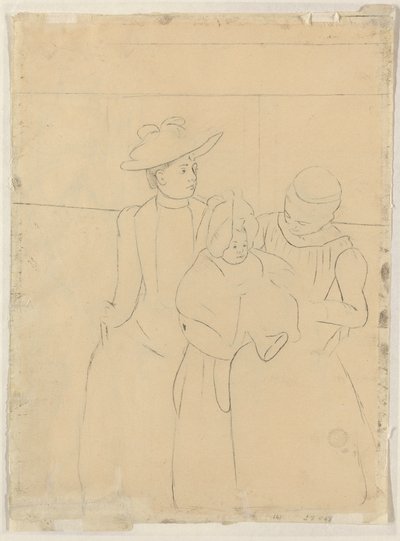 In the Omnibus, c. 1891 by Mary Cassatt