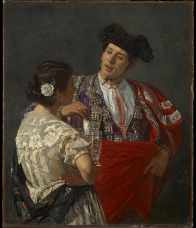 Offering the Panal to the Bullfighter by Mary Cassatt