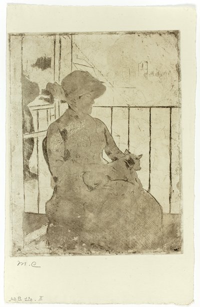 On the Balcony by Mary Cassatt