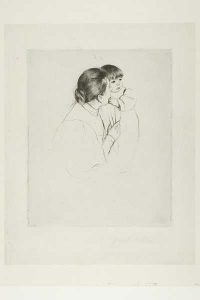 Peasant Mother and Child by Mary Cassatt