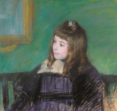 Portrait of Marie-Therese Gaillard by Mary Cassatt