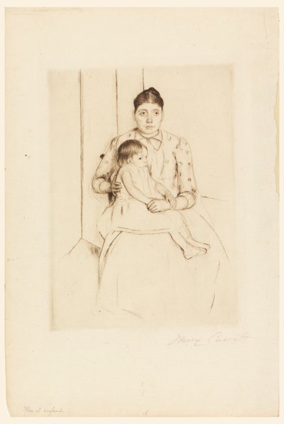 Repose by Mary Cassatt