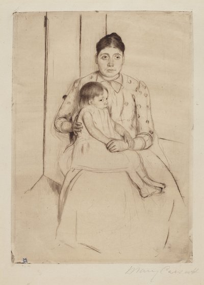 Repose by Mary Cassatt