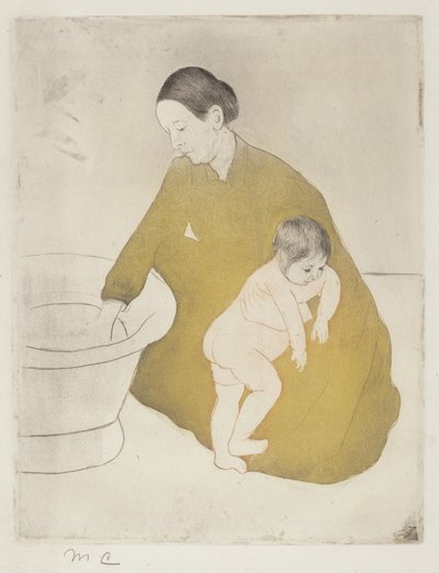 The Bath by Mary Cassatt