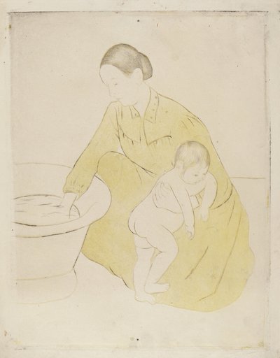 The Bath by Mary Cassatt