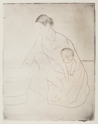 The Bath by Mary Cassatt
