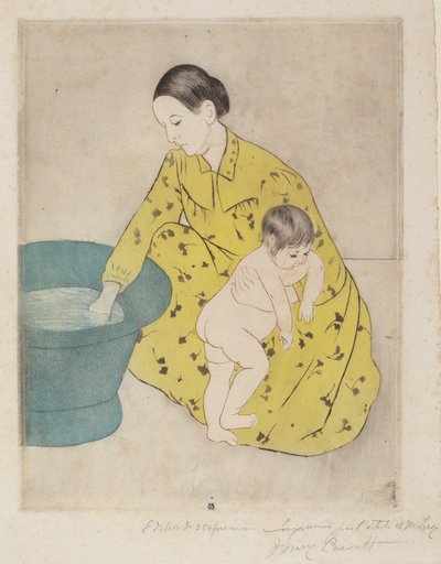 The Bath by Mary Cassatt