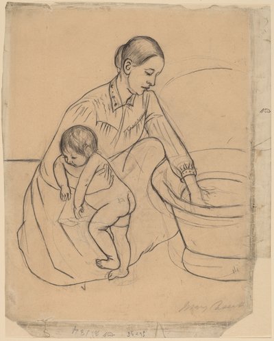 The Bath by Mary Cassatt