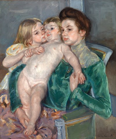 The Caress by Mary Cassatt