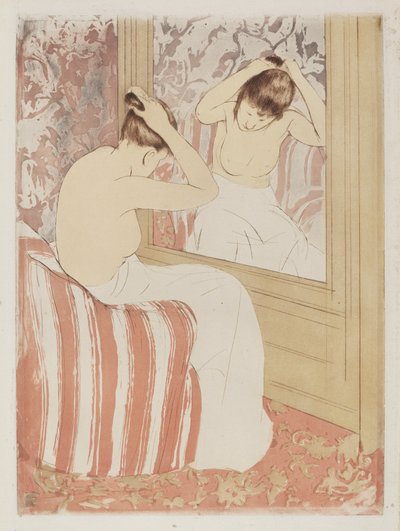 The Coiffure by Mary Cassatt