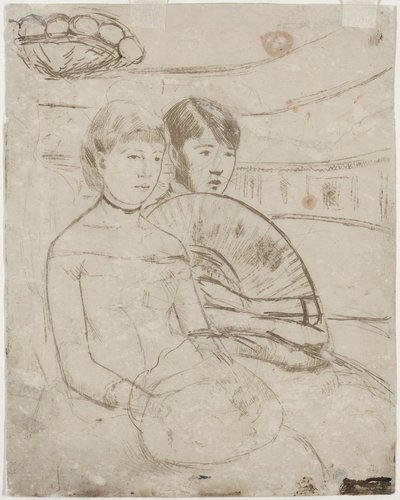 The Loge by Mary Cassatt