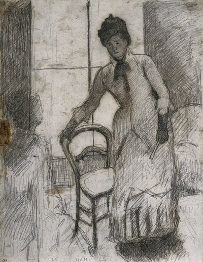 The Visitor by Mary Cassatt