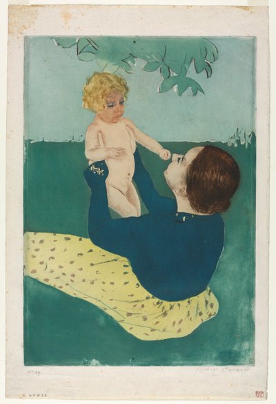 Under the Horse Chestnut Tree, 1896-1897 by Mary Cassatt