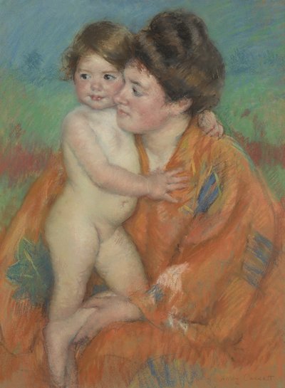 Woman with Baby by Mary Cassatt