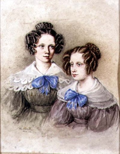 Portrait of the Wake Sisters by Mary Ellen Best