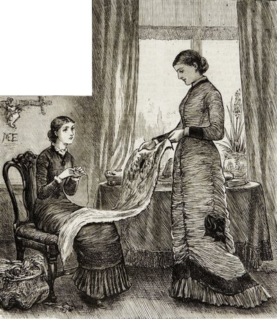 Young woman admiring her friend
