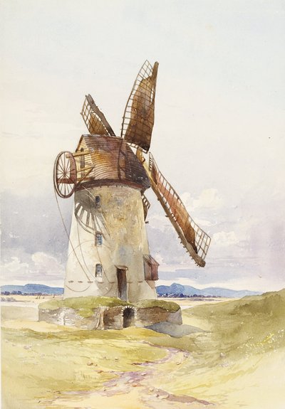 Lytham Mill, c.1845-55 by Mary Harper