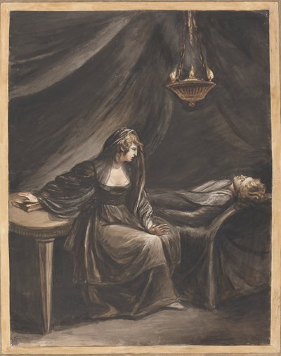 Lady Percy Watching the Sleeping Hotspur by Mary Hoare