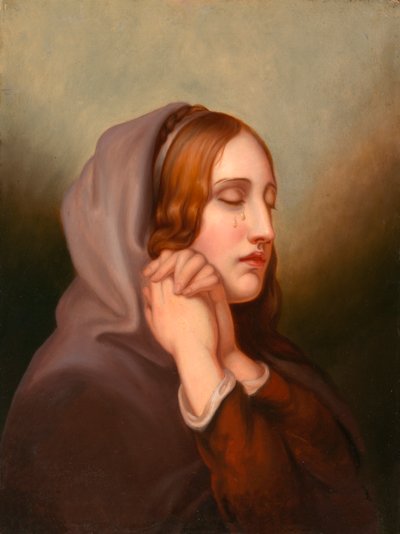 Pearl of Grief, 1855 by Mary Jane Peale