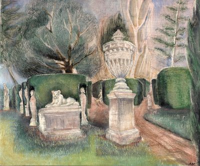 Chiswick House: Statues by Mary Kuper