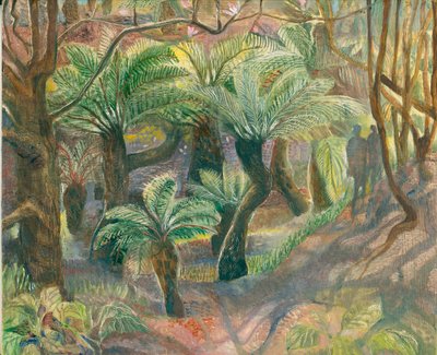 Tree ferns, Trewidden, 2012 by Mary Kuper