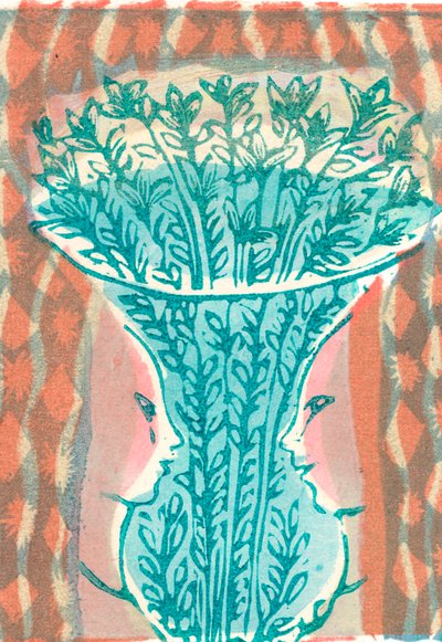 Vase and Faces, 2007 by Mary Kuper