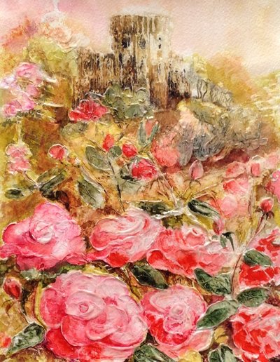 Roses in Windsor Gardens by Mary Smith