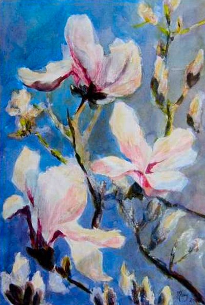 Magnolias by Mary Smith